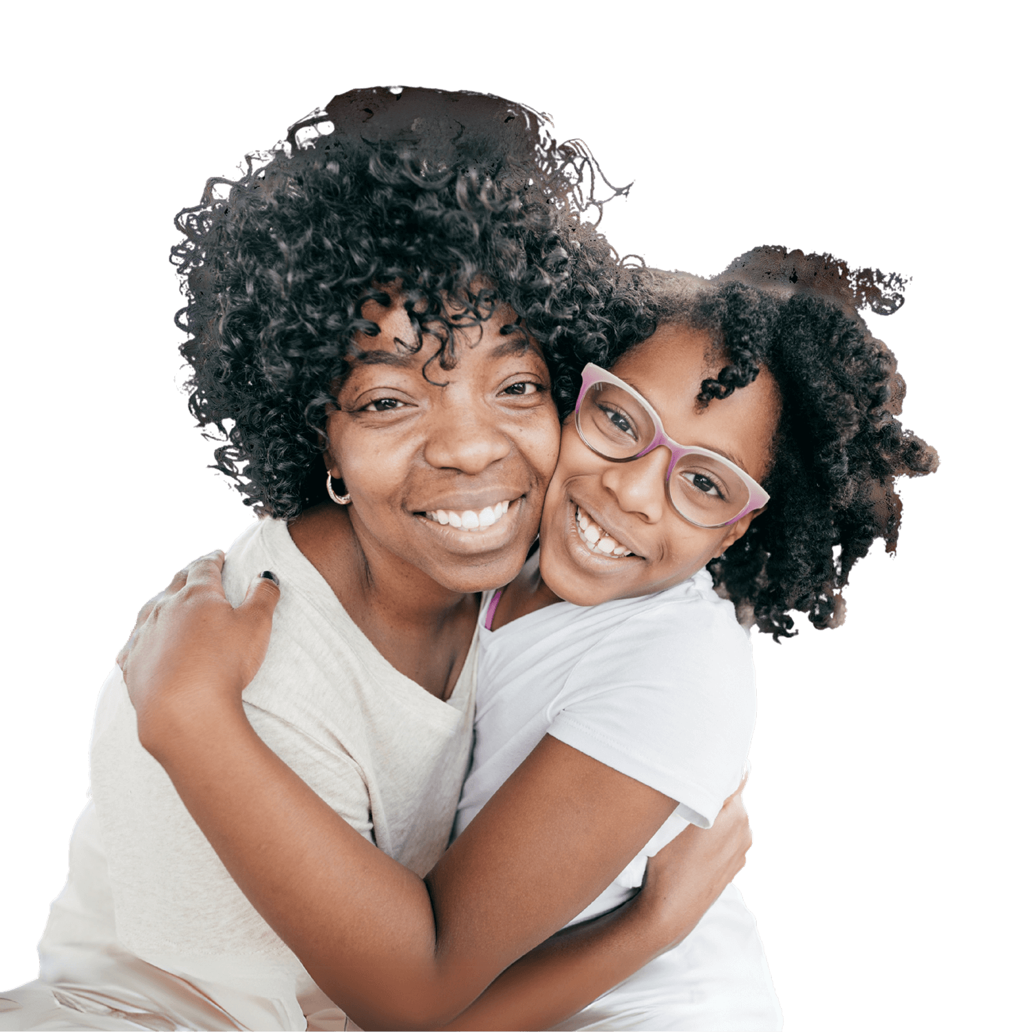 remote education programs for families daughter and mom hugging